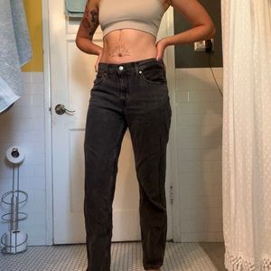 COPY - Black Levi’s Low Pro Straight Jeans